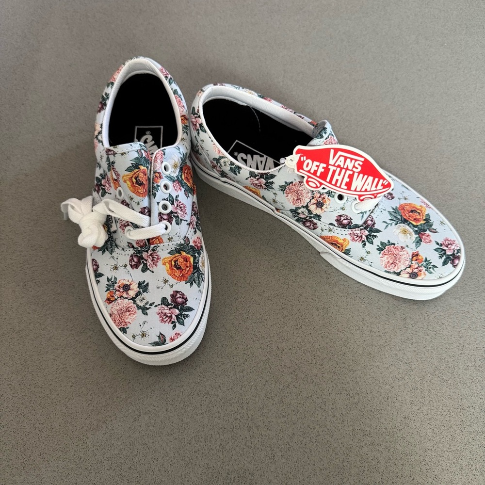 Vans Floral Canvas Shoes